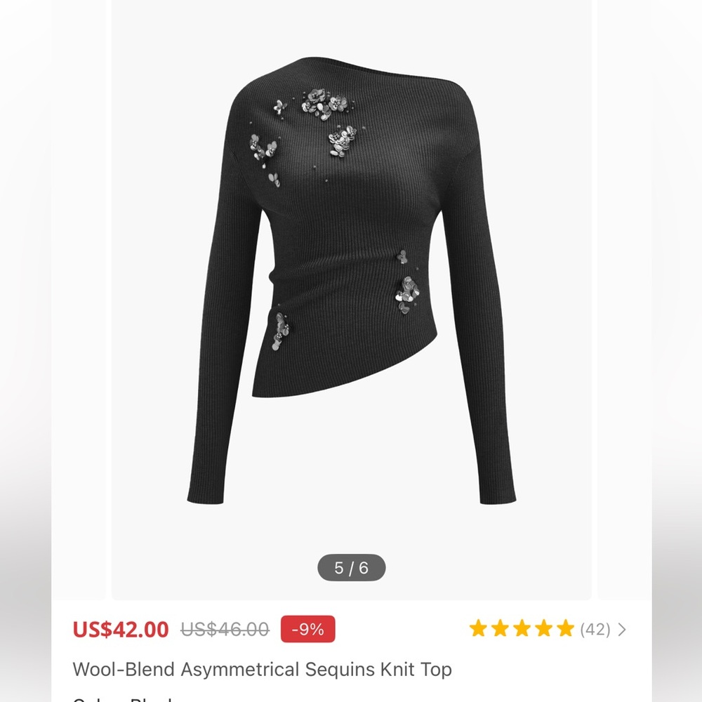 Commense Asymmetrical Top